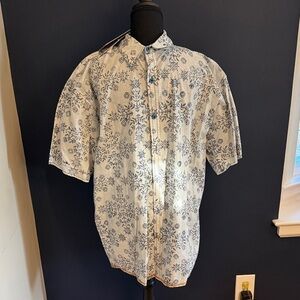 Tommy Bahama Pete Huntington Bali Shirt Mens Large NWT Handcrafted Batik Cotton